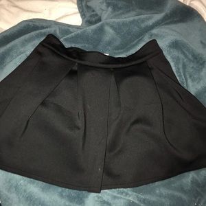 Simple black skirt